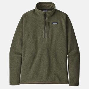Patagonia‎ | Better Sweater Quarter Zip Fleece Sweatshirt Layer, Christmas Green